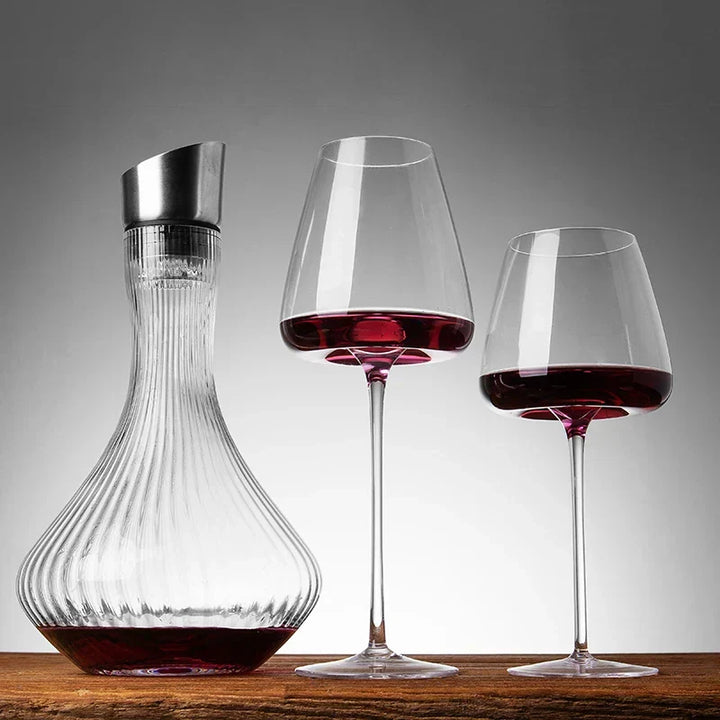Sets of 2, 4 & 6 Handmade Crystal Wine and Champagne Glasses - 4 Sizes | Kalsten