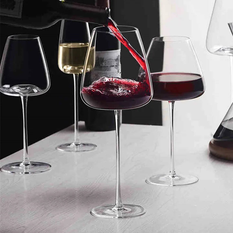 Sets of 2, 4 & 6 Handmade Crystal Wine and Champagne Glasses - 4 Sizes | Kalsten