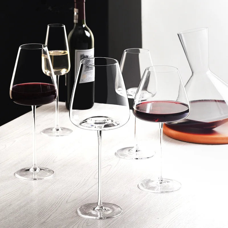 Sets of 2, 4 & 6 Handmade Crystal Wine and Champagne Glasses - 4 Sizes | Kalsten