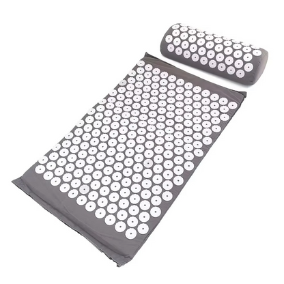 Skanto | Acupressure Massage Mat and Pillow Set for Back and Body Relief