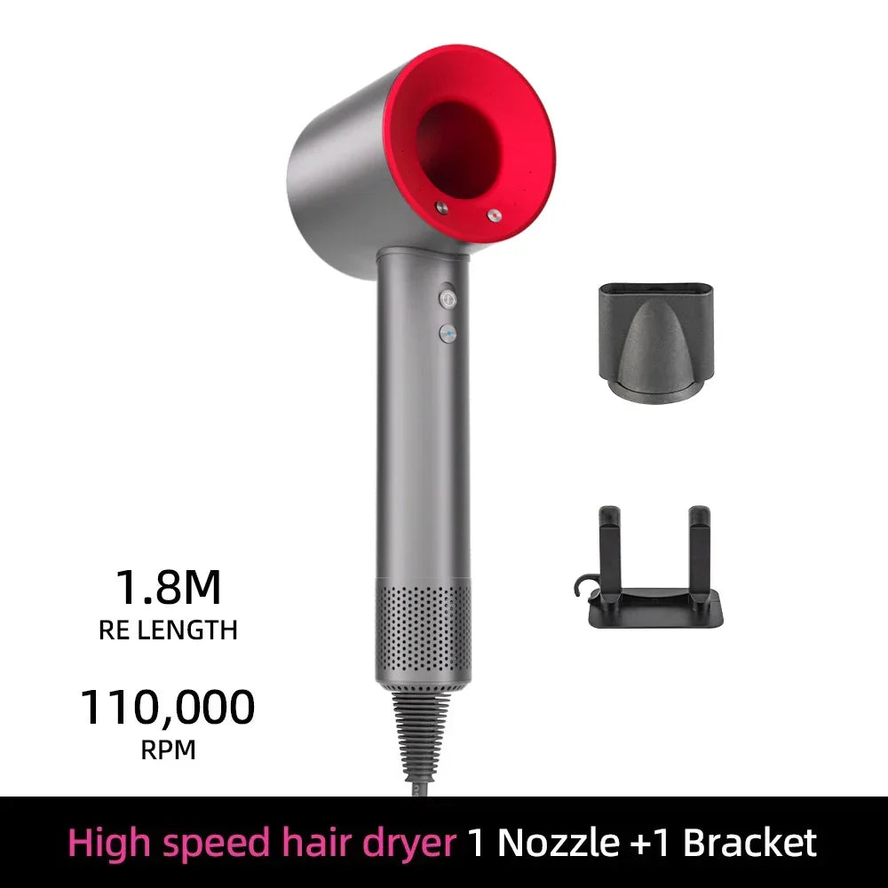 Skanto | Ion Hair Dryer | 200 Million Negative Ions | Intelligent Temperature Control | 110,000 RPM