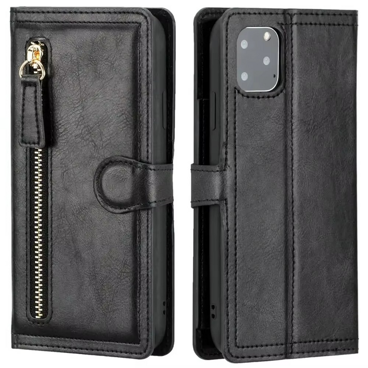 Kalsten | Premium Leather iPhone Flip Wallet & Stand Case