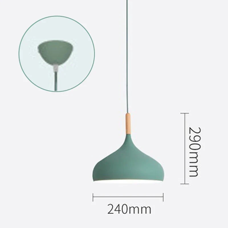 LED Iron Chandelier Pendant Lamp - Vintage Hanging Light | Kalsten
