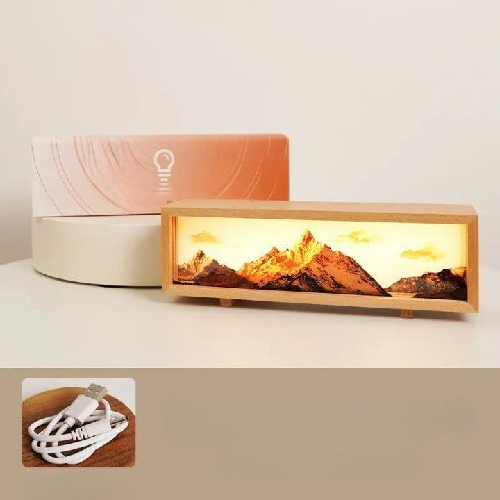 Dream Aura Interactive Desktop Artsy Canvas Lamp | Kalsten