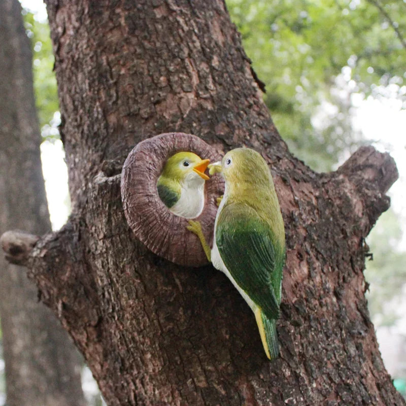 Lovebirds Tree Hug Wall Hanging Decor | Kalsten