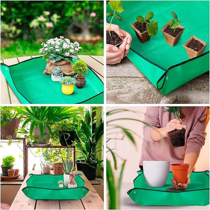 Gardening Soil Tray Reusable Portable Mat | Kalsten