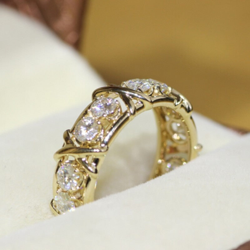 Kalsten | Handmade Creative Eternity Zircon Ring