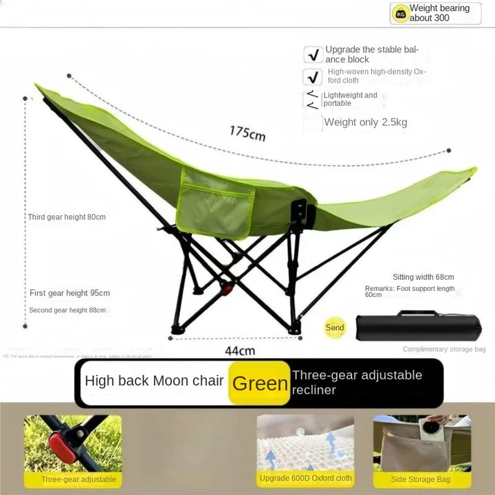 Relax Everywhere Reclining Outdoor Lounge Camping Chair | Kalsten
