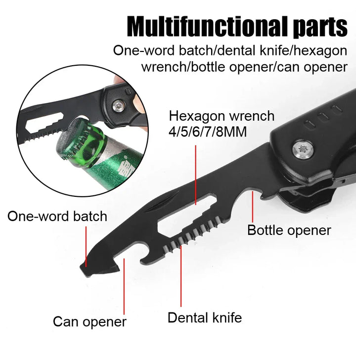 Kalsten | Multifunctional Pliers With Folding Nail Hammer