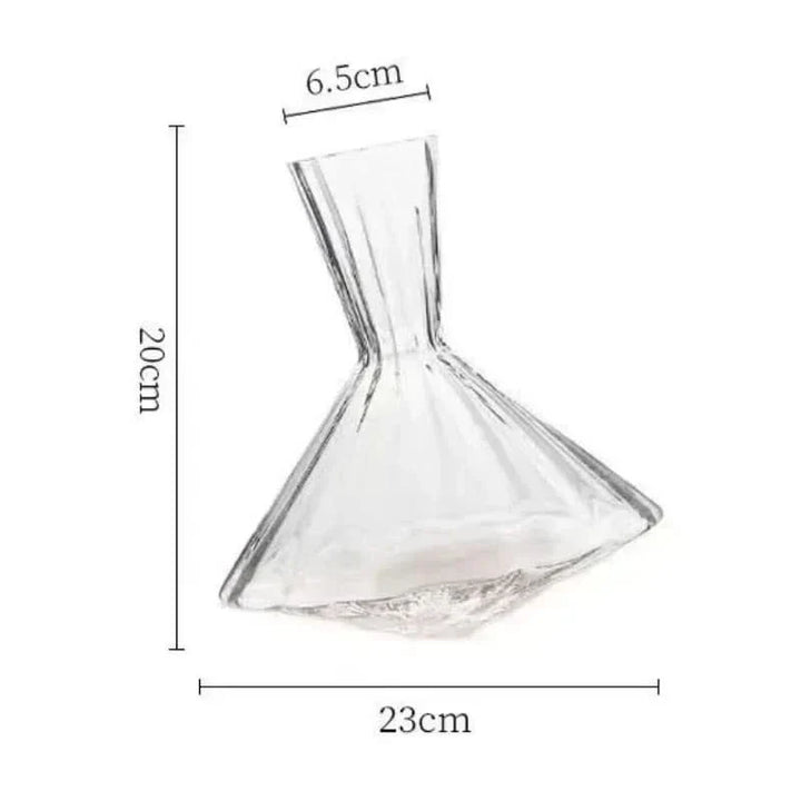 Kalsten | Crystal Glass Rotating Wine Decanter 1L