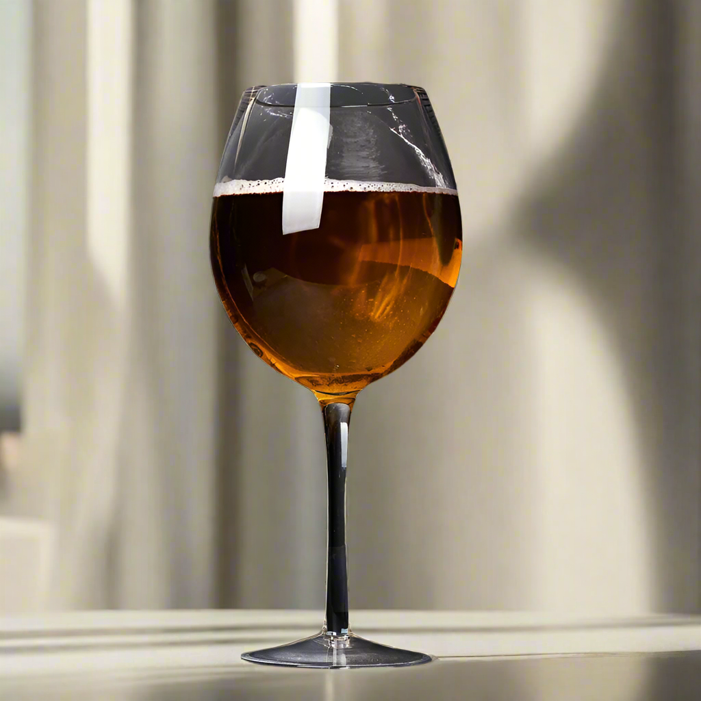Kalsten | Huge 106 Oz Wine Glass and Beer Mug Combo - 3000ML Extra Large Crystal Glass for Parties, Weddings, and Celebrations