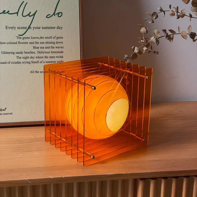 Glow Sphere Geometric Minimal Table Lamp | Kalsten