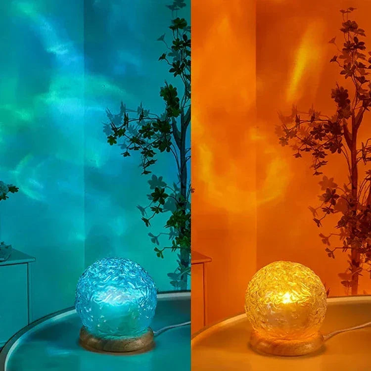 Unique Wave Effect Table Lamp for Relaxation | Kalsten