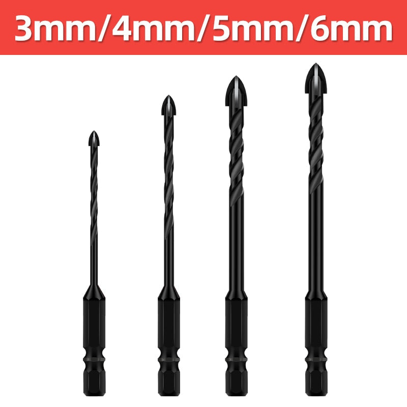 Heavy-Duty Mega Ultimate Cross Hex Drill Bit Set | Kalsten