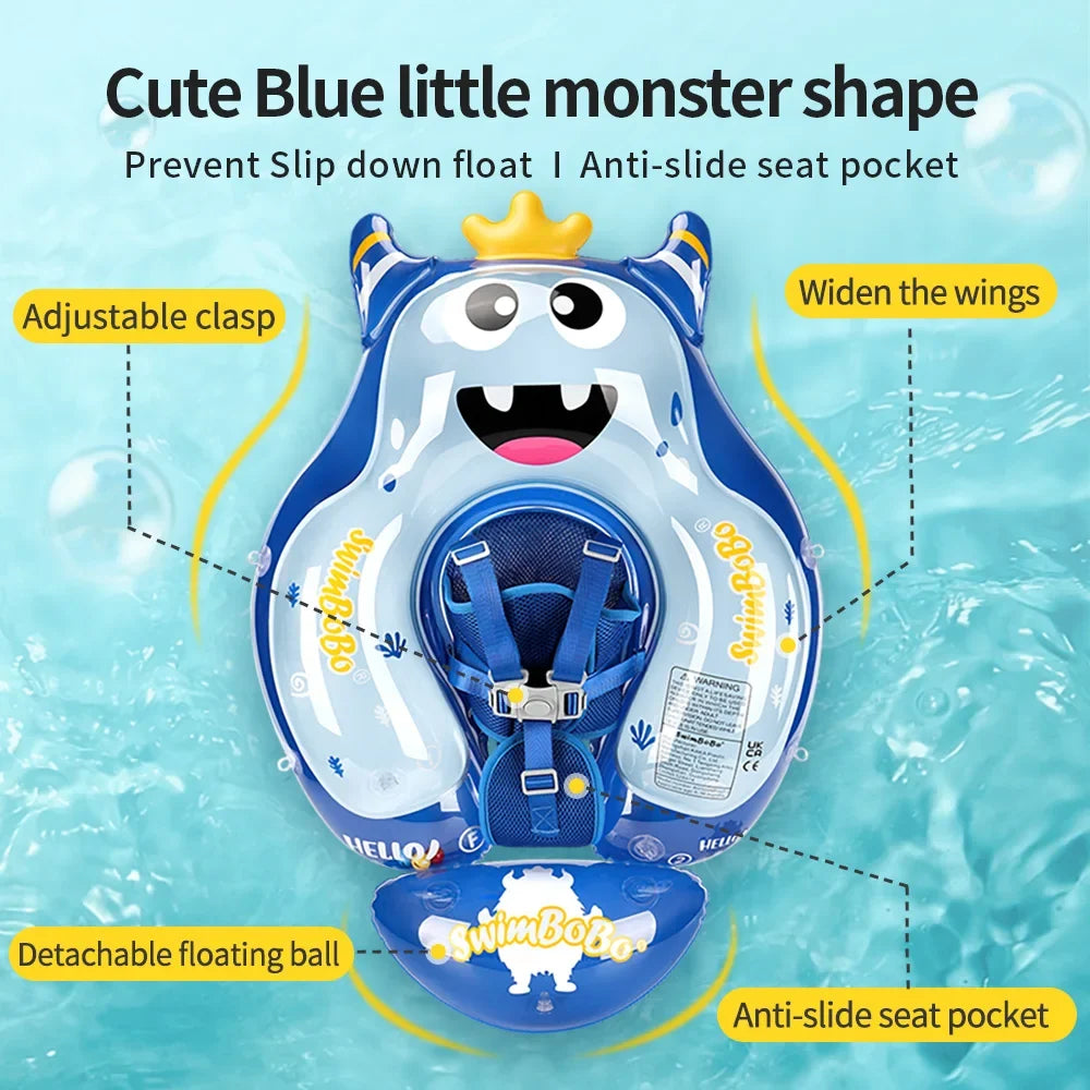 Kalsten | Baby swimming ring AquaBear | Safe swimming fun for babies | For 6–36 months | Environmentally friendly PVC