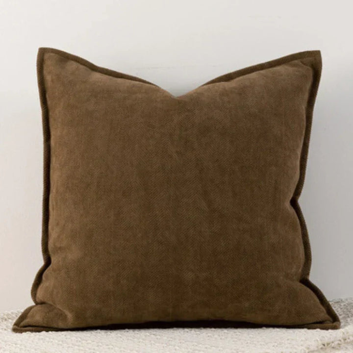 Simple Chenille Pillow Cover for Living Room & Bedroom Decoration – Soft Pillowcase for Modern Home | Kalsten