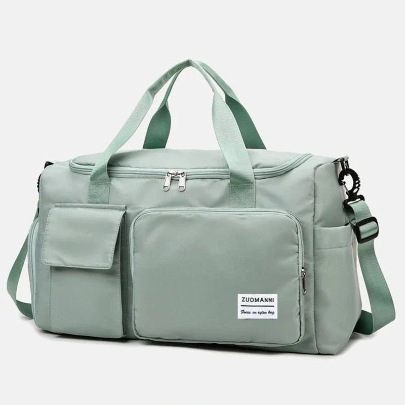 Kalsten | Viontera Travel Bag Women | 35L Weekender with Shoe Compartment | Water Resistant & Flight Approved | Sport & Fitness Bag