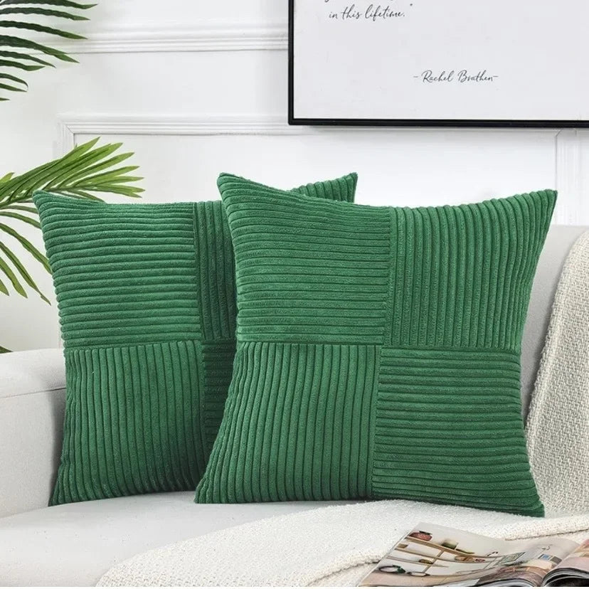 Quintessence Cushion Covers - Stylish Cushion Covers Set of 2 for Any Interior Kalsten