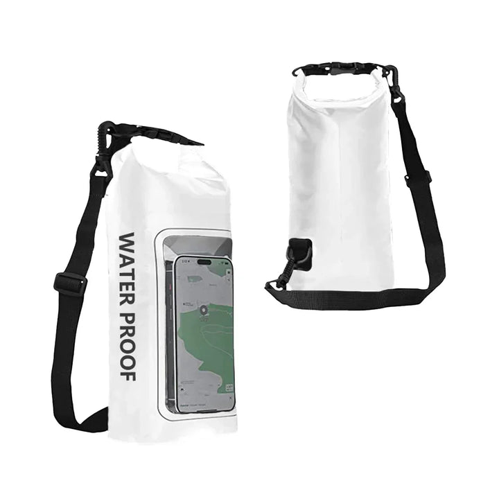 Kalsten | AquaVault Waterproof Dry Bag 2L | With Touchscreen Window | Outdoor Bag for Kayaking, Trekking & Water Sports