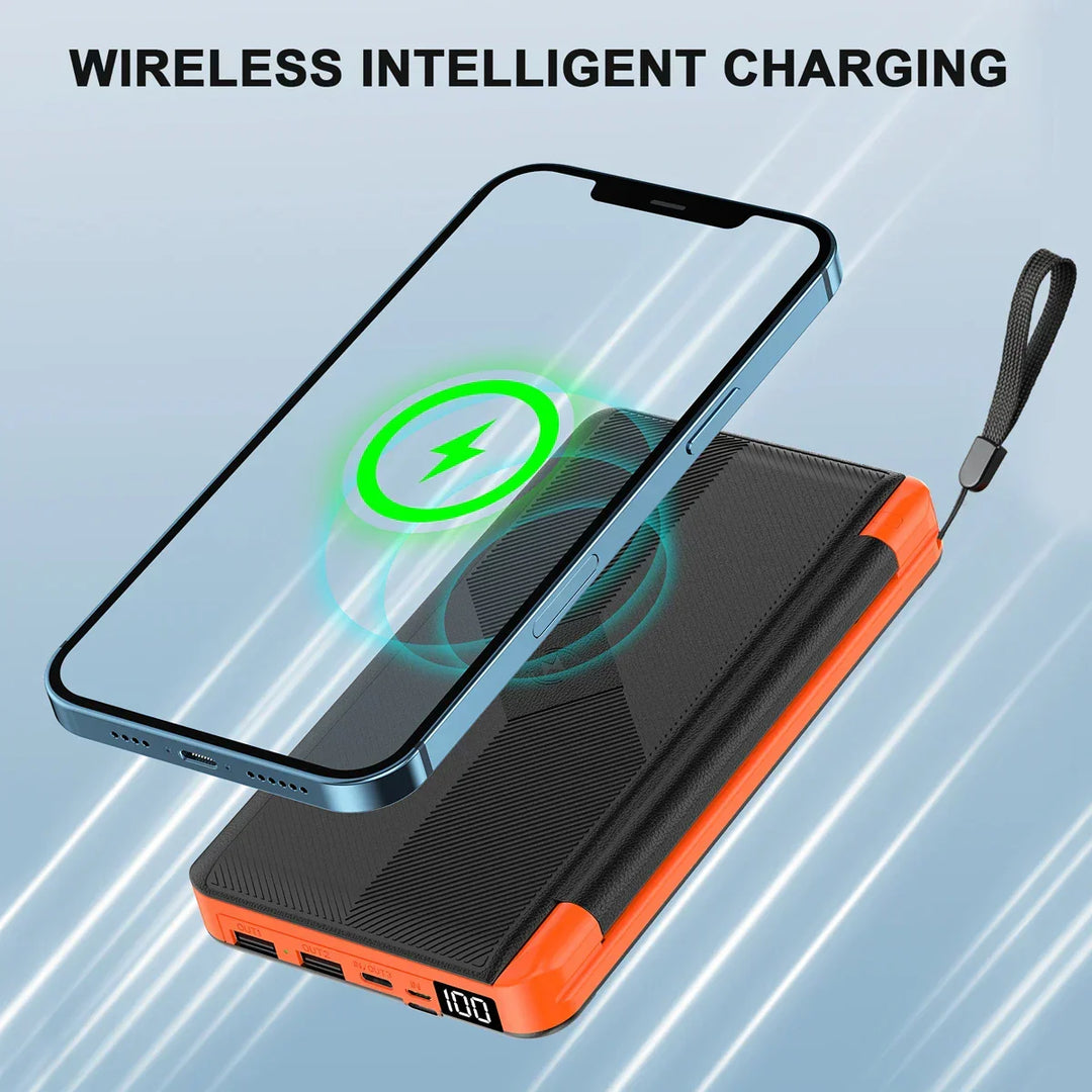Solar Fast Charging Ultra-Large Capacity Portable Powerbank | Kalsten
