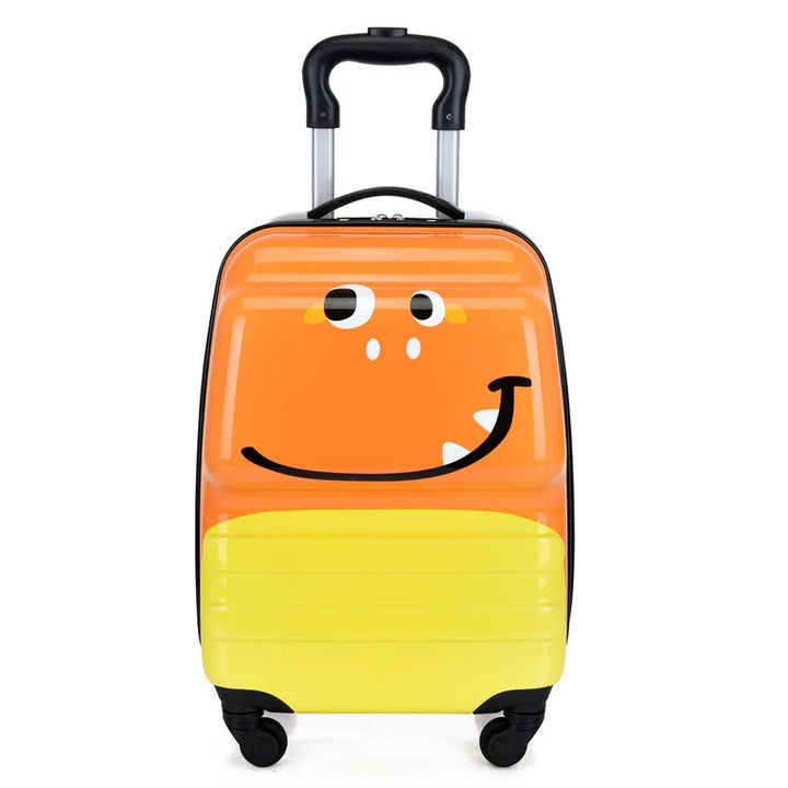 Sydney Kids Suitcase – 3D Animal Trolley with 360° Wheels and Adjustable Handle | Lightweight & Shockproof | Kalsten