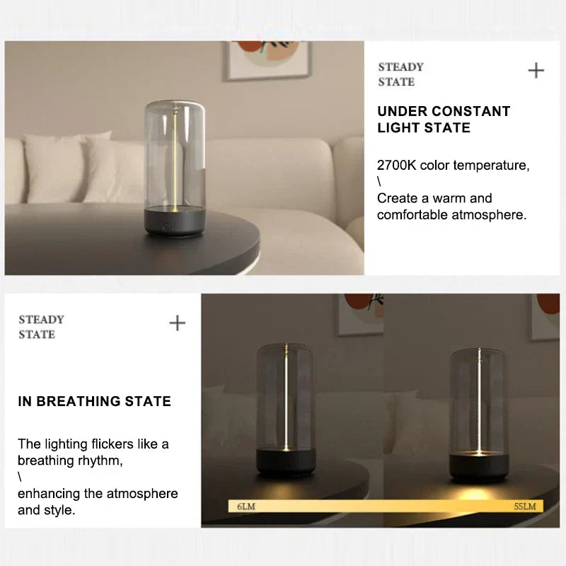Stellar Glow Cordless Anti-Drop Magnetic Desk Lamp | Kalsten