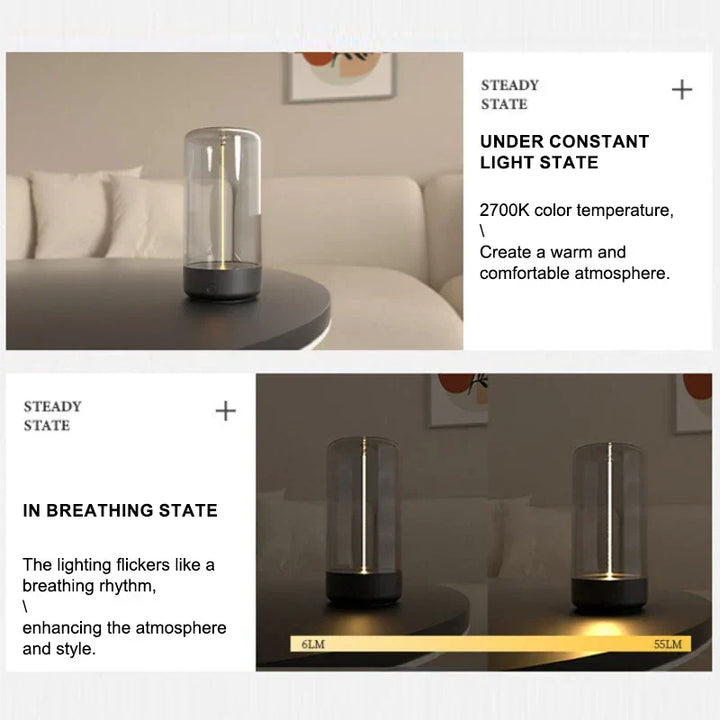 Stellar Glow Cordless Anti-Drop Magnetic Desk Lamp | Kalsten