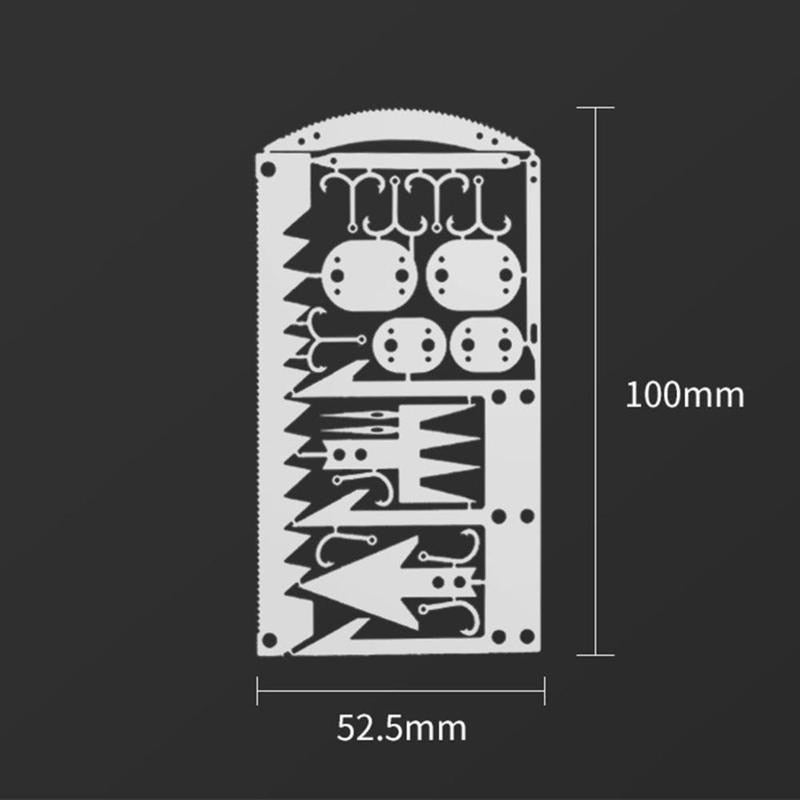 22in1 Stainless Steel Outdoor Survival Pocket Tool | Kalsten