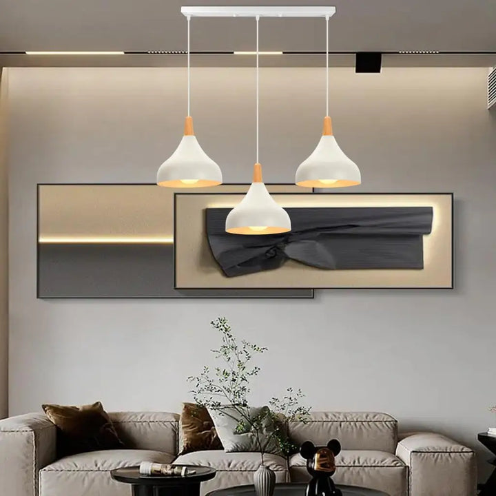 1/3 Heads Pendant Light - Retro Industrial Ceiling Lamp | Kalsten