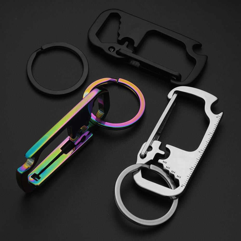 Kalsten | Stainless Steel EDC Multi Tool Bottle Opener Keychain