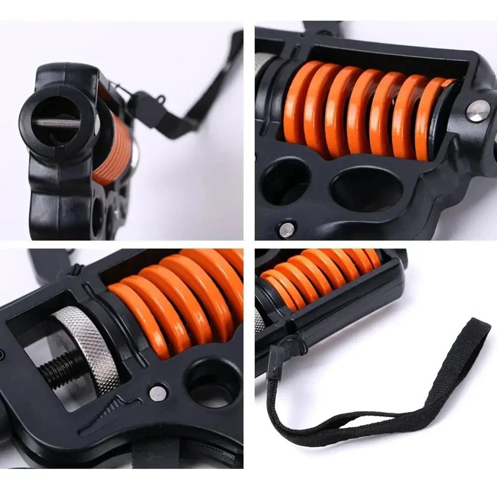 Adjustable 5-165kg Heavy Hand Grip Strengthener - Finger Expander for Arm, Wrist, and Forearm Training Kalsten