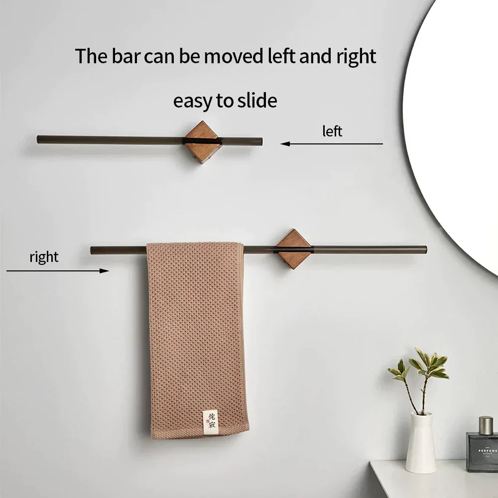 Wall-Mounted Towel Holder