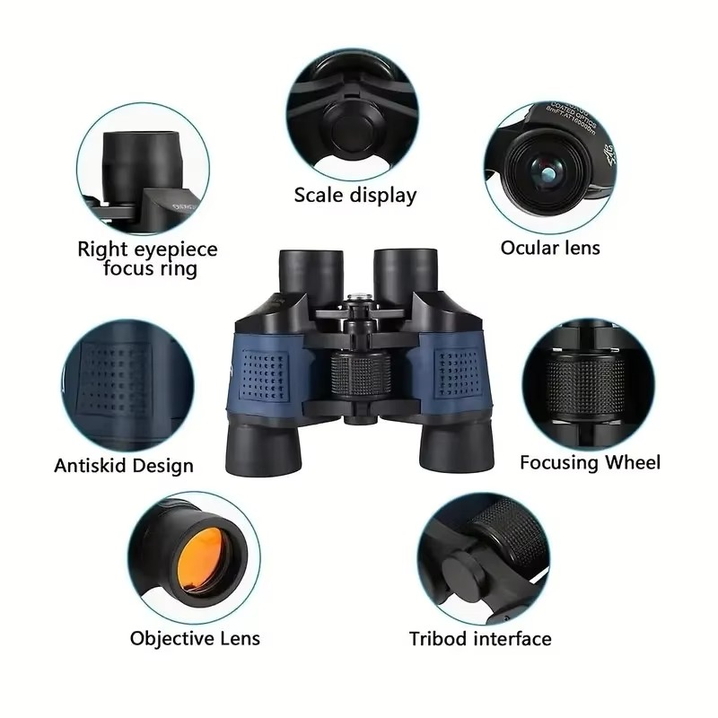 Kalsten | Ultra Vision 60x60 HD High-Power Binoculars for Outdoor Enthusiasts
