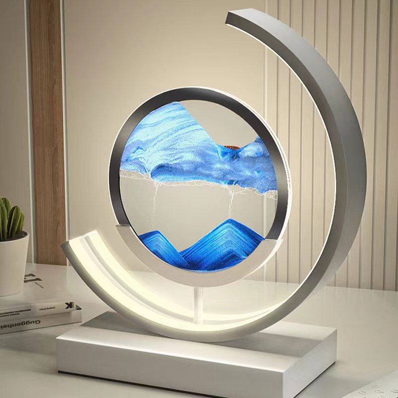 Sand Table Lamp | Calming Sandscape Design | Perfect for Home Decor & Relaxation Spaces | Kalsten