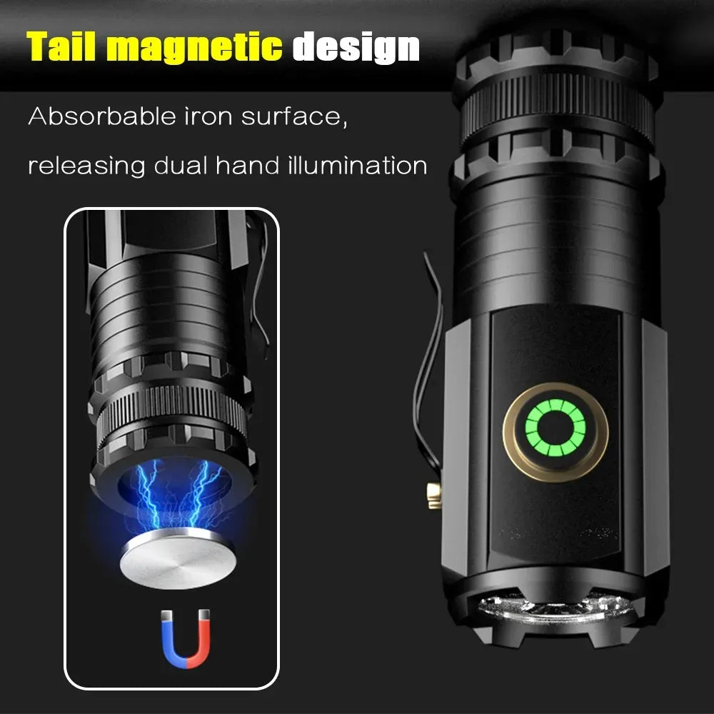 Mini Powerful Beam Outdoor EDC Flashlight | Kalsten
