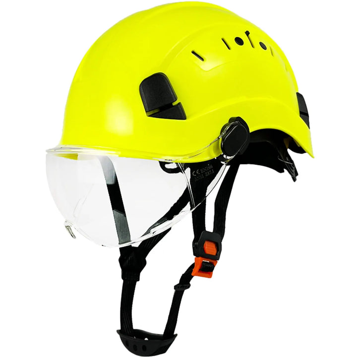 Kalsten | CE ABS Safety Helmet with Goggles & Visor – SafeGuard
