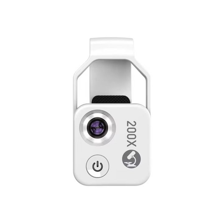 Kalsten | 200X Zoom Professional Microscope Lens for Smartphones with Clip