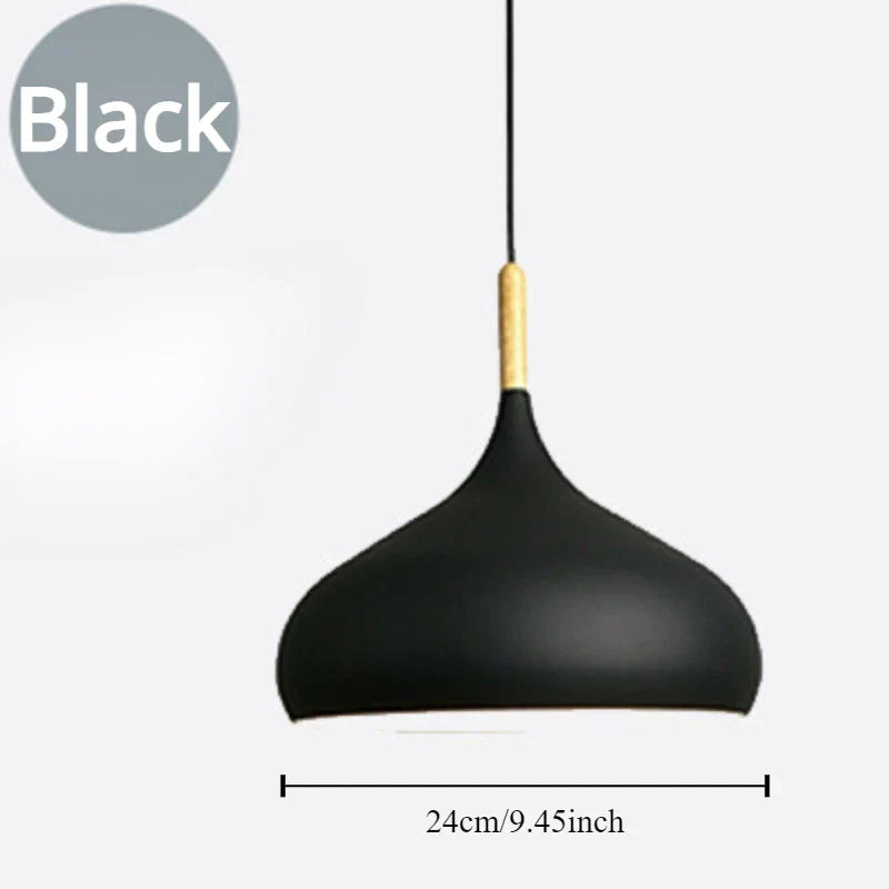 Modern Macaron Pendant Lamp – Colorful LED Chandelier for Bedroom, Restaurant, Office & Living Room – Adjustable Aluminum Hanging Light | Kalsten