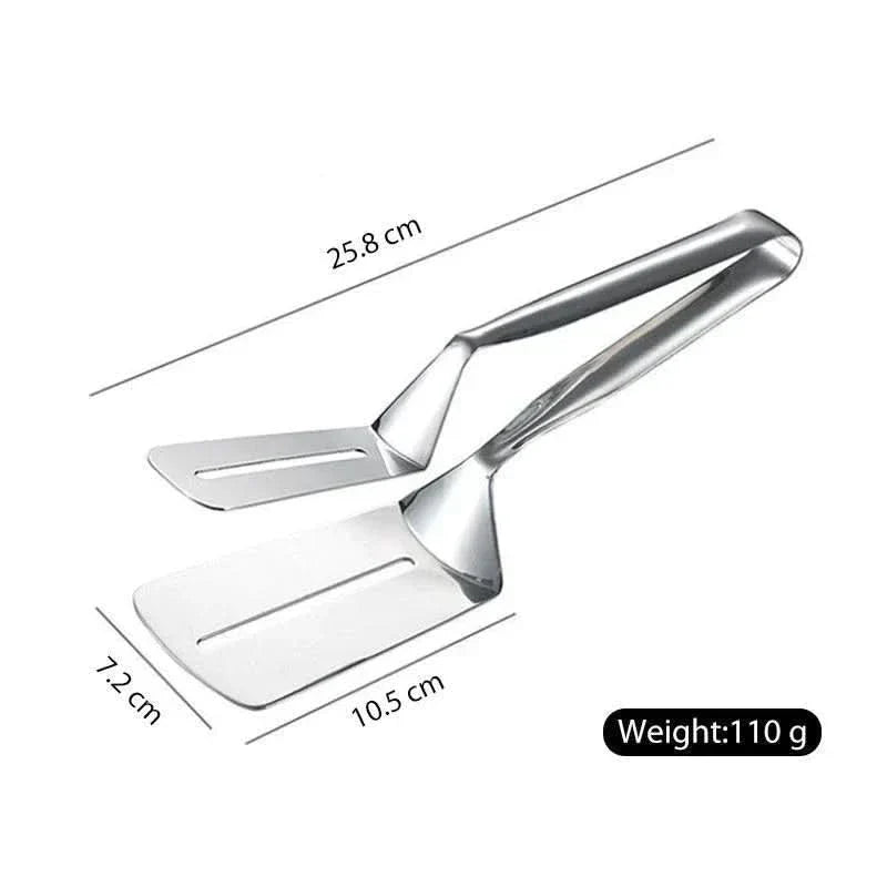 Kalsten | Stainless Steel Double-Sided Cooking Spatula Clamp Tool