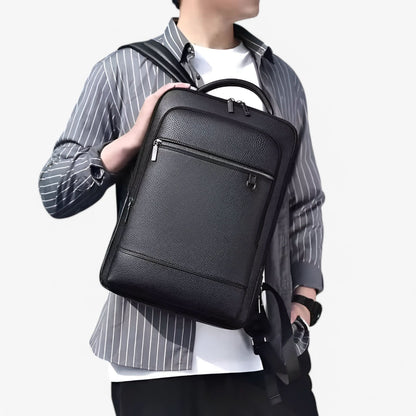 BowLift | MobilLux Leather Rucksack – For work, travel & modern mobility