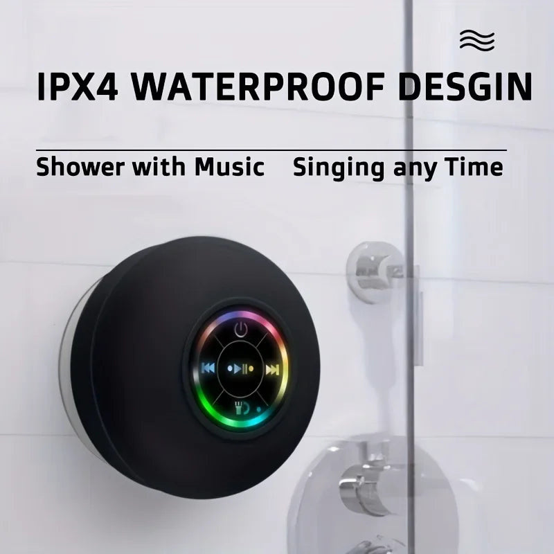 Kalsten | Soundplash Shower Speaker | Waterproof & Wireless | With Suction Cup & Bluetooth 5.0