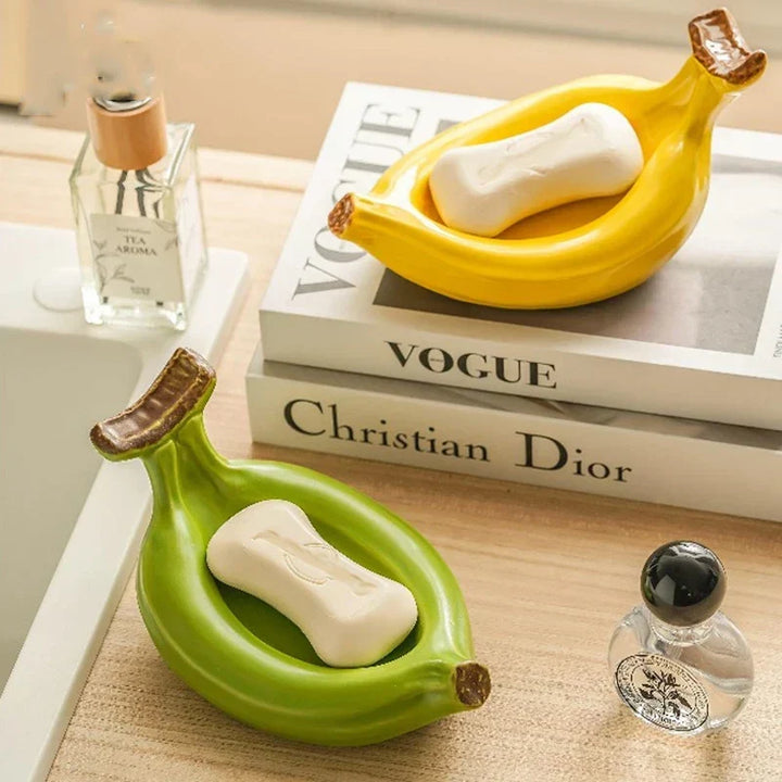 Creative Ceramic Banana Soap Box | Kalsten