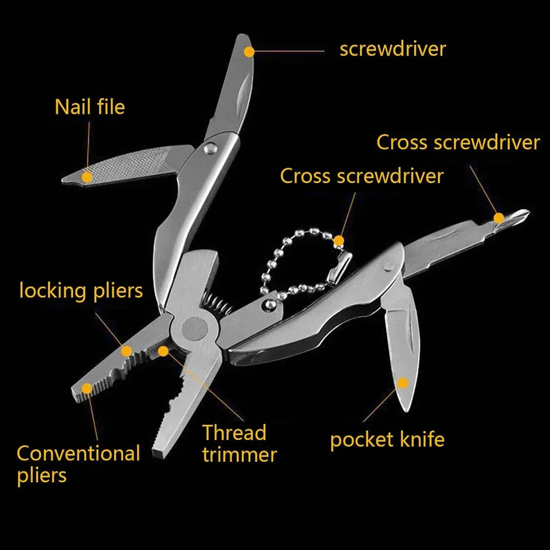 Stainless Edge EDC Multi-Tool Emergency Keychain | Kalsten