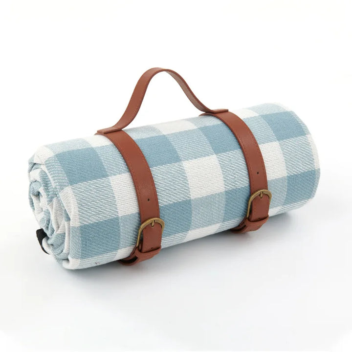 NovaPlaid | Waterproof Foldable Picnic Blanket with Carry Strap | Kalsten