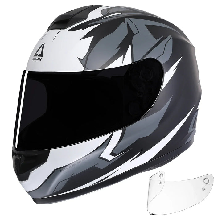Kalsten | Modern Full Face Helmet with Clear Visor