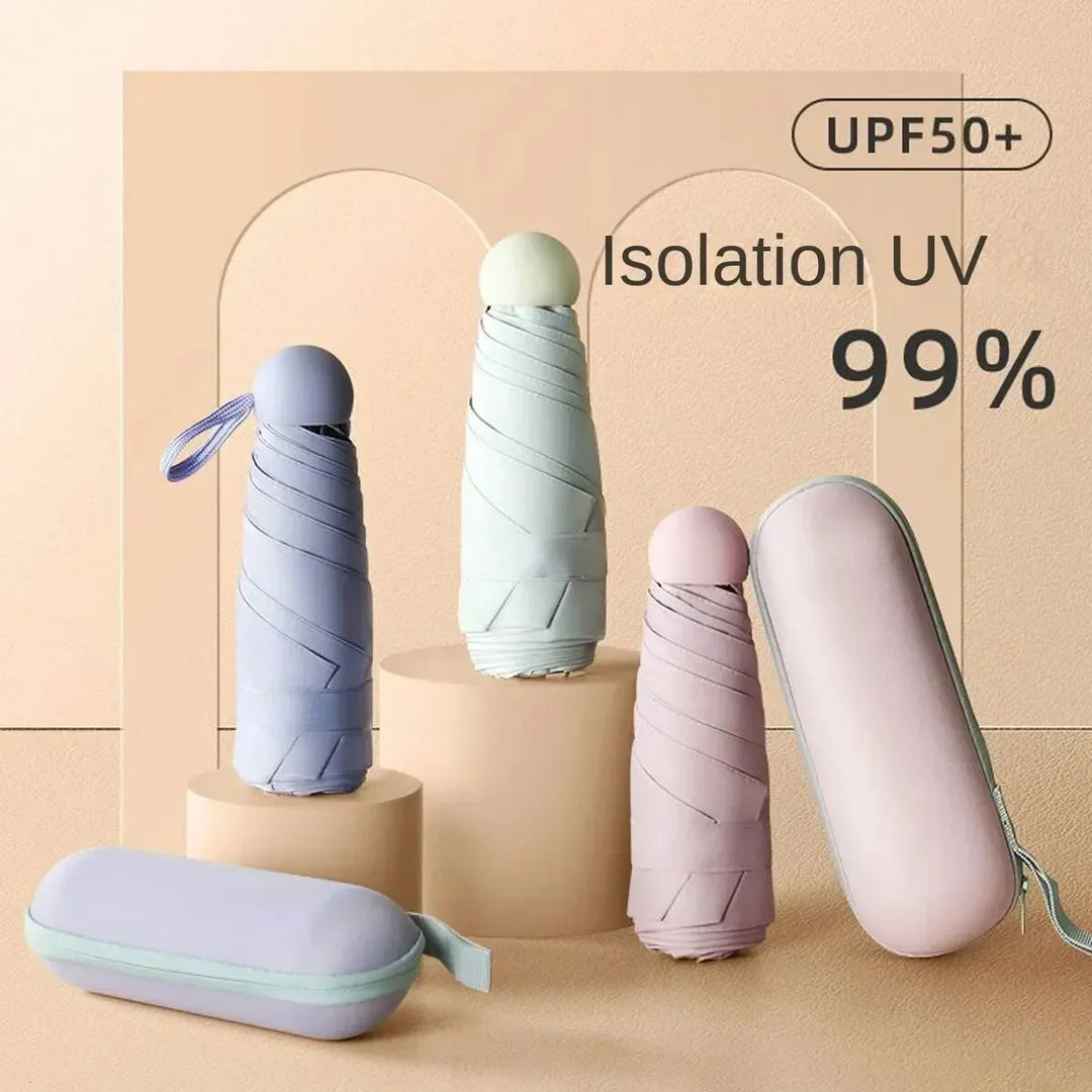 Mini Sunshade Rain Protection Minimal Umbrella | Kalsten