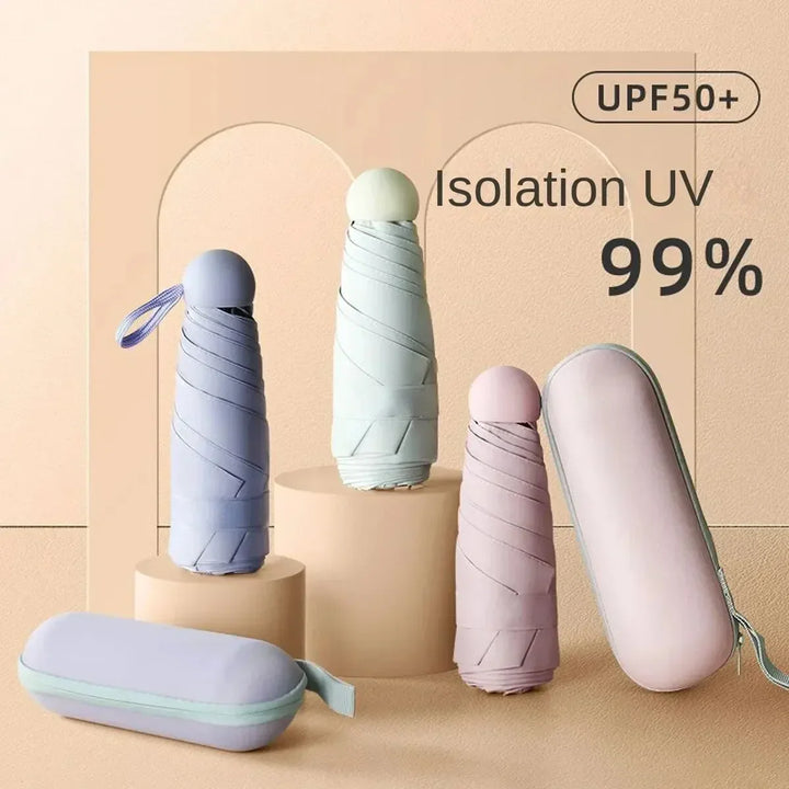 Mini Sunshade Rain Protection Minimal Umbrella | Kalsten