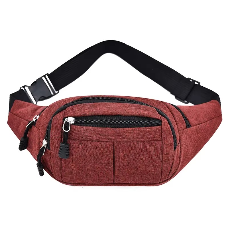 Kalsten | Unisex Waterproof Canvas Waist and Crossbody Bag for Outdoor Sports