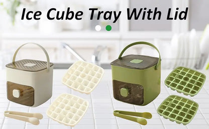BowLift | Double Layer Ice Cube Maker With Lid