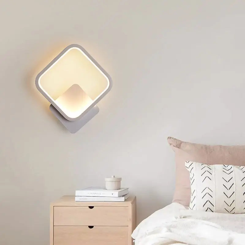 Modern LED Wall Lamp – Round Wall Light Fixture for Bedroom, Living Room, Hallway, and Study | Kalsten
